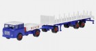 78162 Hruska Skoda tracktor and trailer of circus "BUSCH"